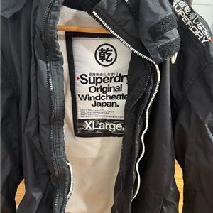 Superdry Black Original Windcheater Jacket